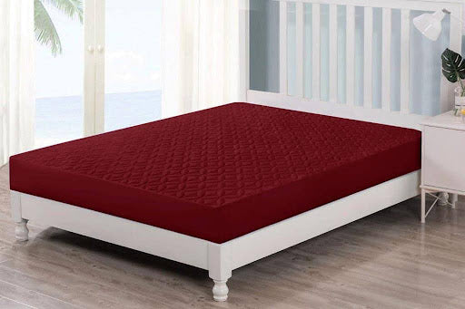 Ultrasonic Quilted Waterproof Mattress Protector King Size – Fitted Bed Cover Pakistan