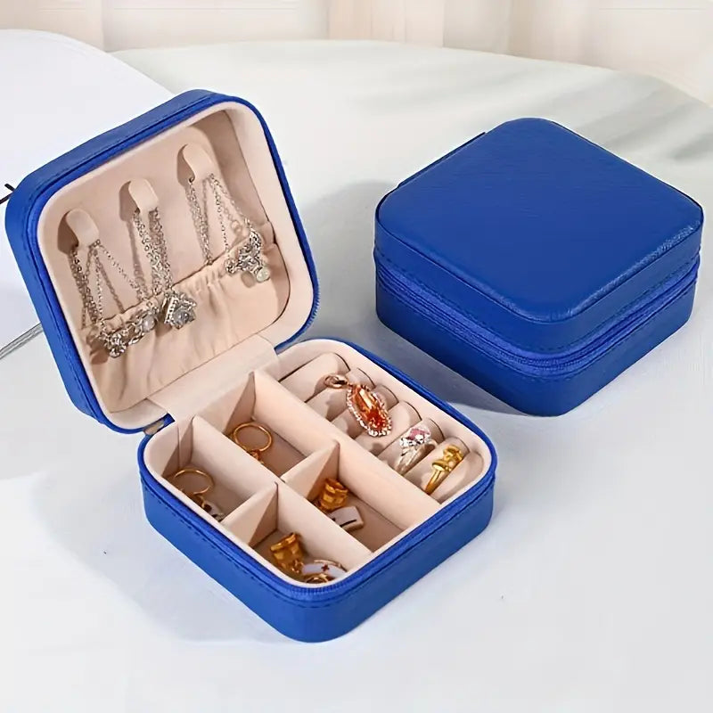 Supreme Quality PU Leather Jewelry Box – Elegant & Durable jewelry Organizer