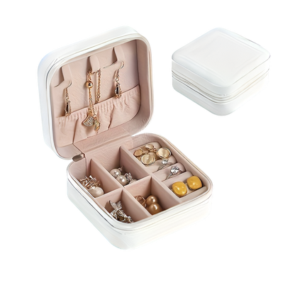 Supreme Quality PU Leather Jewelry Box – Elegant & Durable jewelry Organizer