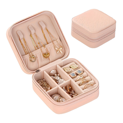 Supreme Quality PU Leather Jewelry Box – Elegant & Durable jewelry Organizer