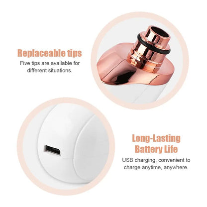 Multi-Functional Blackhead Remover Pore Vacuum with 5 Replaceable Tips