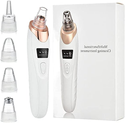 Multi-Functional Blackhead Remover Pore Vacuum with 5 Replaceable Tips