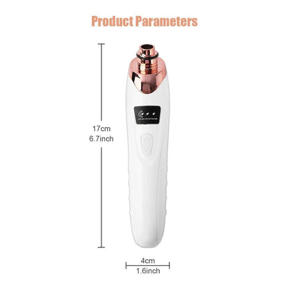 Multi-Functional Blackhead Remover Pore Vacuum with 5 Replaceable Tips