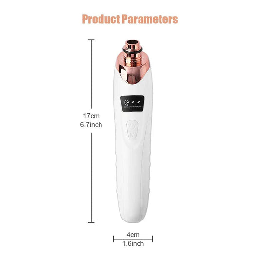Multi-Functional Blackhead Remover Pore Vacuum with 5 Replaceable Tips