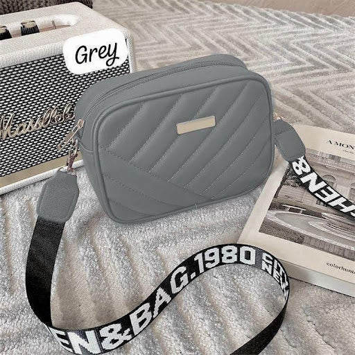 Trendy Crossbody Bag for Women – PU Leather Shoulder Sling Bag with Adjustable Strap