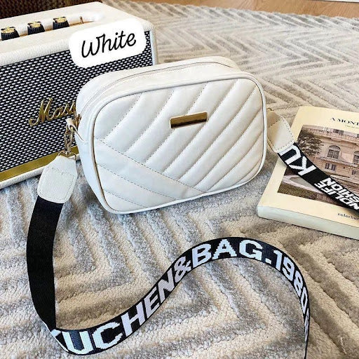 Trendy Crossbody Bag for Women – PU Leather Shoulder Sling Bag with Adjustable Strap