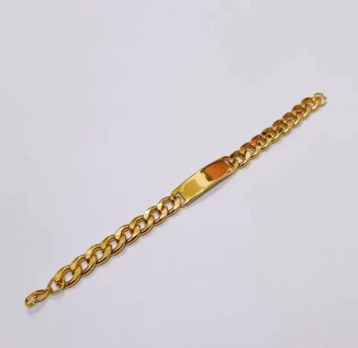 Gold Plated Cuban Link Bracelet – Stylish Fashion Jewelry in Pakistan