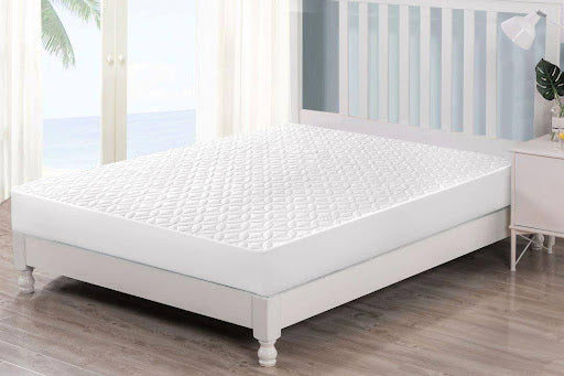 Ultrasonic Quilted Waterproof Mattress Protector King Size – Fitted Bed Cover Pakistan