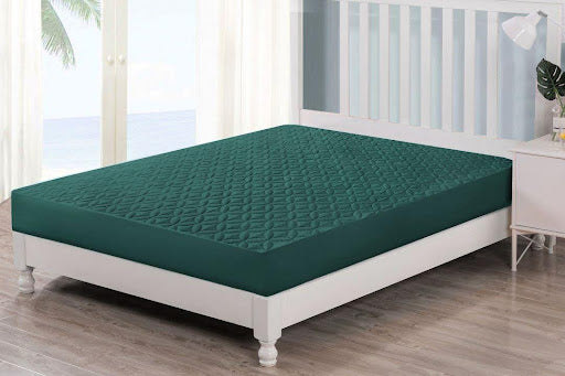 Ultrasonic Quilted Waterproof Mattress Protector King Size – Fitted Bed Cover Pakistan