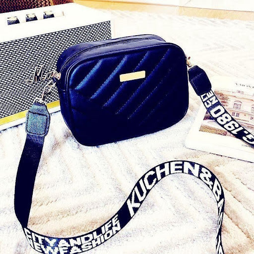 Trendy Crossbody Bag for Women – PU Leather Shoulder Sling Bag with Adjustable Strap