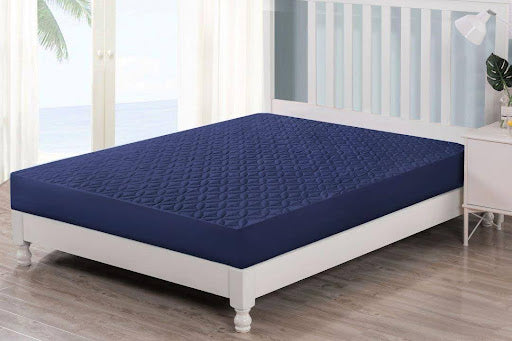 Ultrasonic Quilted Waterproof Mattress Protector King Size – Fitted Bed Cover Pakistan